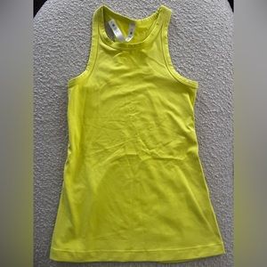 Hip length Racerback tank